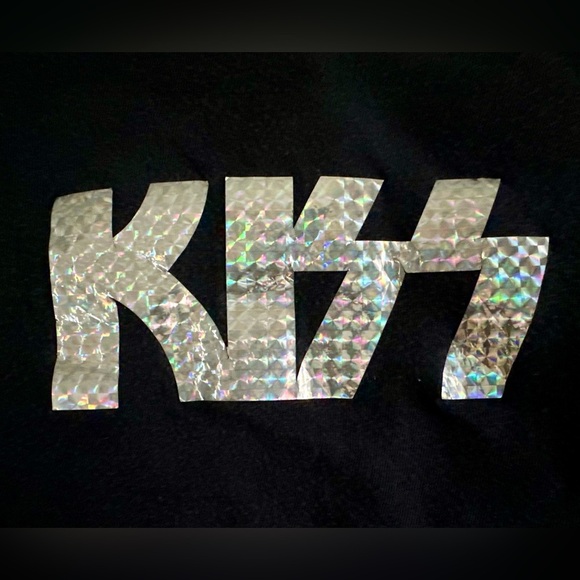 Original 70s KISS DECAL T shirt - Picture 2 of 6